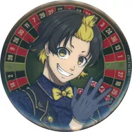 Hachirakumawari (Isshin) "Blue Rock Casino Dealer Trading Metallic metal badge"