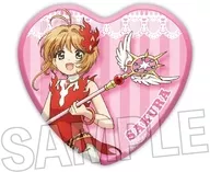 10. Kinomoto Sakura Heart metal badge' Cardcaptor Sakura Clear Card'