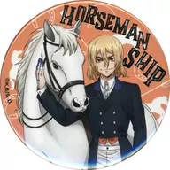 Seven Kairyuu Water B 75 mm metal badge "KUJI Hikido Dr. STONE Online KUJI Club" D-8 Prize