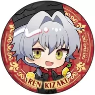 Kizaki Ren "metal badge Idol japonés Master SideM 16. Chef ver. Mini Character Illustration"