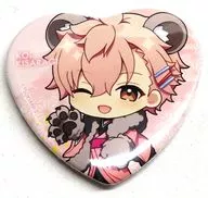 Love Jogetsu "Tsukiuta. THE ANIMATION 2 Trading Heart metal badge" Animate Girls Festival 2022 Mercadorias