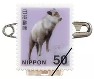 ¥ 50 Regular postage stamp / Japan serow "postage stamp Acrylic Badge"