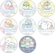 8-Type Set "Sumikko Gurashishiro Kuma no Furusato metal badge Collection"