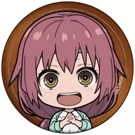 Manami KUBIME, "Monstrous, Otome and Kamikakushi metal badge 01. Official illustration"