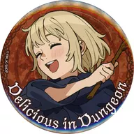 A. Falin (drawing) 75 mm metal badge "KUJI Hikido Delicious in DUNGEON Online KUJI" D-2 Prize