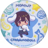 Momiji Hozuki x Cinnamoroll "Onii-chan is over! x Sanrio Character Connectors metal badge"