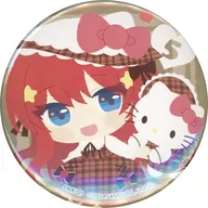 中野五月×ハローキティ 「五等分の花嫁∽×サンリオキャラクターズ 缶バッジ(デフォルメ)」 TSUTAYA限定