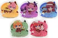 全5種セット 「五等分の花嫁∽×サンリオキャラクターズ おなまえプレートバッジ」 TSUTAYA限定