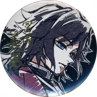 Giyu Tomioka 57 mm hot stamping metal badge "WEBSHOP KUJI Demon Slayer: Kimetsu no Yaiba Pillar Practice, Chapter 2 『 Mizubashira / Giyu Tomioka no Sorei 』 Pillar Drawing Illustration" C Prize