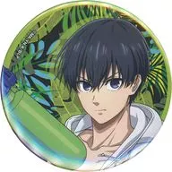Seiichi Kiyo "Blue Rock x Yunessun Bath Prison Yunessun ~ Let's become the strongest egoist who enjoys the most in the Bath Prison ~ Trading metal badge"