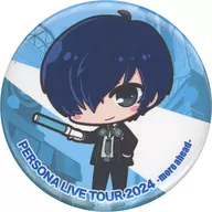 Main character (P3 / Deformed) metal badge "Persona Series PERSONA LIVE TOUR 2024 -more ahead - Trading Gacha"