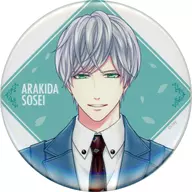 Ao Arakida "Stand my Heroes ×HANA BIYORI metal badge 65 mm 02"