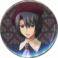 嘉音 (background brown) metal badge "eeo KUJI Umineko WHEN THEY CRY 2nd series" E Award