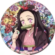 Nezuko Kamado Hologram metal badge "Demon Slayer: Kimetsu no Yaiba ~ Rikunosho in Namco ~"