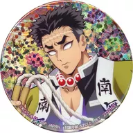 悲鳴嶼行冥 ホログラム缶バッジ 「鬼滅の刃 ～陸ノ章 in ナムコ～」