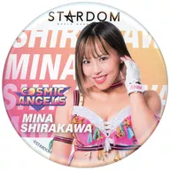 白川未奈(COSMIC ANGELS) 缶バッジ(ネーム：横書き) 「WORLD WONDER RING STARDOMくじ」