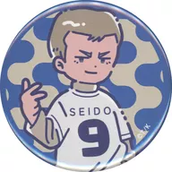 Kenjiro Hakushu metal badge "DMM Scratch! Ace of Diamond act II Retopopu Series" D-6 Prize