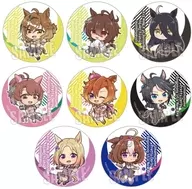 All 8 kinds set "Trading metal badge Theater Version Uma Musume Pretty Derby New Era Door Pukasshu"