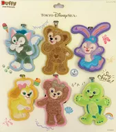 Collective Emblem Badge Set "Duffy & Friends' Say Cheese!" Tokyo DisneySea limited