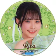 Risaki Irie metal badge "モバガチャ Juice=Juice Concert Tour 2024 1 = LINE Uemura Akari graduation special" Normal prize