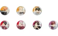 全7種セット 「ハイキュー!! ミドルブロッカーグリッター缶バッジ」