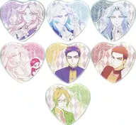 7-type set "Kaito Queen loves circus, trading heart metal badge"