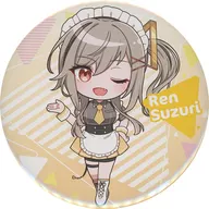 Ren 鈴莉 150 mm Round metal badge "Virtual YouTuber Buoy Yell x Harajuku Takeshita St. Tomo Takean Vol. 9"