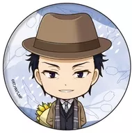 Mycroft Homes "Can Badge Moriarty of Country 09. Mini Chara-Illustration"