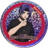 Reo Mikage I (Round) Hologram metal badge ~ Performance Style ~ "Blue Lock"