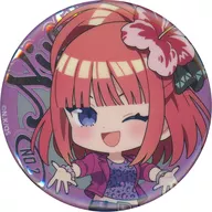 Nino Nakano (Mini Character), "The Quintessential Quintuplets natto Trading Metallic metal badge - Heisei Retro Style -"