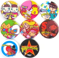 Stores covered by "pop'nmusic Arcade Style Controller", 8-piece set of collective metal badge Purchase benefits