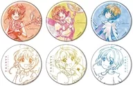 6-type set "Cardcaptor Sakura Clear Card metal badge 04. SPARKLY PAINT"