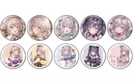 全10種セット 「ももこ×サンリオキャラクターズ 缶バッジ 01.コラボイラスト」