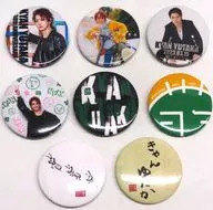 8-type set KIYA Taketoyo (Golden Bomber) metal badge 2023 Birthday Goods GACHA GACHA PREMIUM