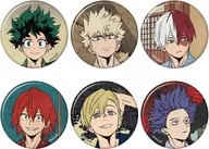 6-Type Set "MY HERO ACADEMIA Character Badge Collection"