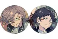 芥川龍之介＆中原中也 春河35イラスト 缶バッジ2個セット＜妖之酒宴＞ 「文豪ストレイドッグス」