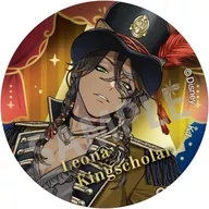Leona Kingscholar "Disney Twisted Wonderland Trading Aurora Metal metal badge Playful Dress Ver."