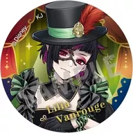 Lilia Vanrouge "Disney Twisted Wonderland Trading Aurora Metal metal badge Playfull Dress Ver."