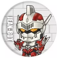 Jeanbot "ULTRAMAN 0 metal badge 05 Mini Character Illustration"