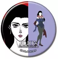 Risa Risa "JOJO'S BIZARRE ADVENTURE Part 1 Phantom Blood / Part 2 Battle Tide CAN Badge Colored Shadow Picture"