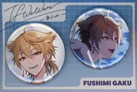 Fushimi-Gaku metal badge set "Virtual YouTuber Ni Juji If We Were ～ Syakunin ver. ～"
