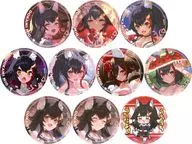 All 10 kinds set "Virtual YouTuber Hololive Great God Mio -Art Selection Only metal badge"