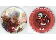 Noel metal badge (2-Type Set) "ロマサガ RS KUJI Romancing Sa・Ga Saga THE STAGE - Bonds of Regeneration - Part 2" B-4 Award