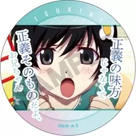 Monogatari Series Trading Dialogue metal badge' (The Tale of Genji) by Getsuka ARASAGI