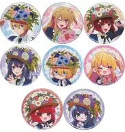 Conjunto de 8 tipos "[Susonoko] Tokyo Braid Edition Broadcast Memorial Museum in AKIHABARA Trading metal badge Flower ver."