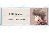 Coemma (Alphabet) "YuYu HAKUSHO POP UP SHOP in AMNIBUS STORE Drawing New Footsteps ver. Trading Acrylic Name Plate"