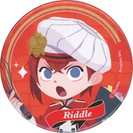 Riddle Rosehearts "Disney Twisted Wonderland Gurihiru ART POP UP STORE in Marui metal badge Collection vol. 2 Glihill Art ver."