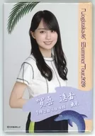 Haruka Kaki (Nogizaka46) Individual Square metal badge Tokyo ver. "Midsummer National Tour 2024" 3rd sale limited goods Purchase benefits