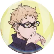 Hotaru Tsukishima "Haikyu!!! National Expedition Pop-up Store Trading metal badge Visual"