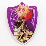 スタフカ 「ユアマジェスティ 1st LIVE MAJESTIC LIVE 盾型アクリルバッジ」